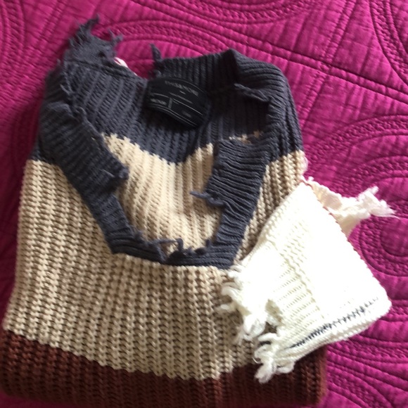 100% acrylic rag sweater - Picture 6 of 6